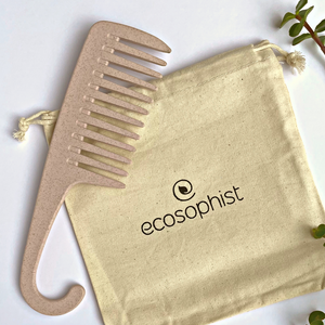 Eco-Friendly, Wheat Straw Hair Comb, Sustainable Hair Accessory, Biodegradable Hair Comb, Wheat Straw Comb, Sustainable Hair Care, Eco Hair Comb, Lightweight Hair Comb, Daily Hair Care Routine, Durable Hair Comb, Wheat Straw Detangling Comb