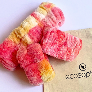 Face Headband, Headband, Wristbands, Skincare Wristbands, Skincare Bands Set, Flannel Headbands, Facial Headband, Skincare headband, Makeup Removal Set, Fuzzy Headbands, Fuzzy Wristbands, Skincare Hairband, Hairband and Wristband Set, Fluffy Headband and Wristbands Skincare Set