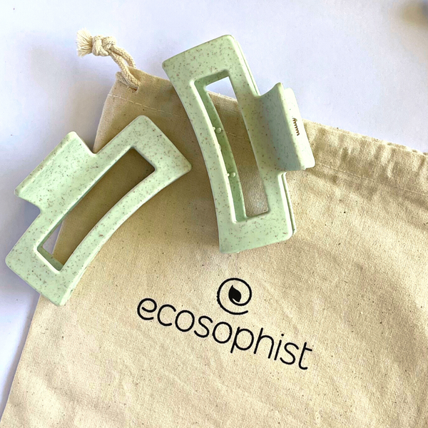 Biodegradable Example Clips Biodegradable Hair Claw Clip - 2pcs - Ecosophist