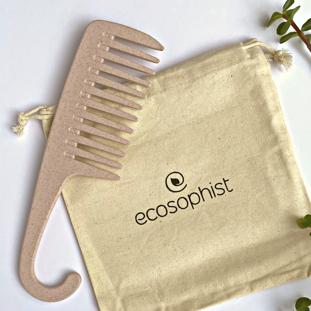 Eco-Friendly, Wheat Straw Hair Comb, Sustainable Hair Accessory, Biodegradable Hair Comb, Wheat Straw Comb, Sustainable Hair Care, Eco Hair Comb, Lightweight Hair Comb, Daily Hair Care Routine, Durable Hair Comb, Wheat Straw Detangling Comb