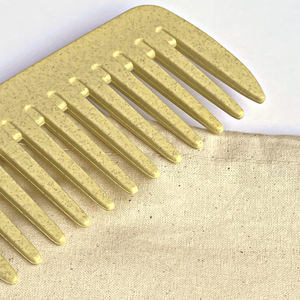 Eco-Friendly, Wheat Straw Hair Comb, Sustainable Hair Accessory, Biodegradable Hair Comb, Wheat Straw Comb, Sustainable Hair Care, Eco Hair Comb, Lightweight Hair Comb, Daily Hair Care Routine, Durable Hair Comb, Wheat Straw Detangling Comb