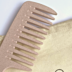 Eco-Friendly, Wheat Straw Hair Comb, Sustainable Hair Accessory, Biodegradable Hair Comb, Wheat Straw Comb, Sustainable Hair Care, Eco Hair Comb, Lightweight Hair Comb, Daily Hair Care Routine, Durable Hair Comb, Wheat Straw Detangling Comb