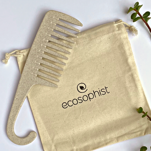 Eco-Friendly, Wheat Straw Hair Comb, Sustainable Hair Accessory, Biodegradable Hair Comb, Wheat Straw Comb, Sustainable Hair Care, Eco Hair Comb, Lightweight Hair Comb, Daily Hair Care Routine, Durable Hair Comb, Wheat Straw Detangling Comb