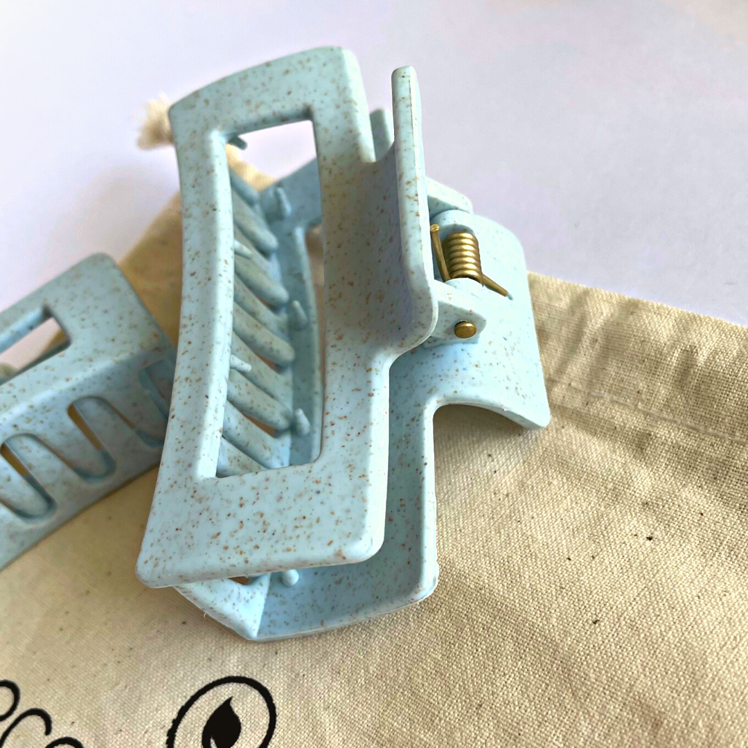 Biodegradable Example Clips Biodegradable Hair Claw Clip - 2pcs - Ecosophist