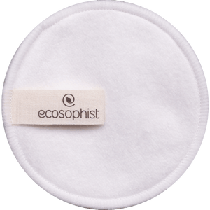 Reusable Bamboo Makeup Pads - 6 Pcs - Ecosophist, Reusable Makeup Remover pads, Reusable Cotton Pads, Reusable Bamboo Cotton Pads